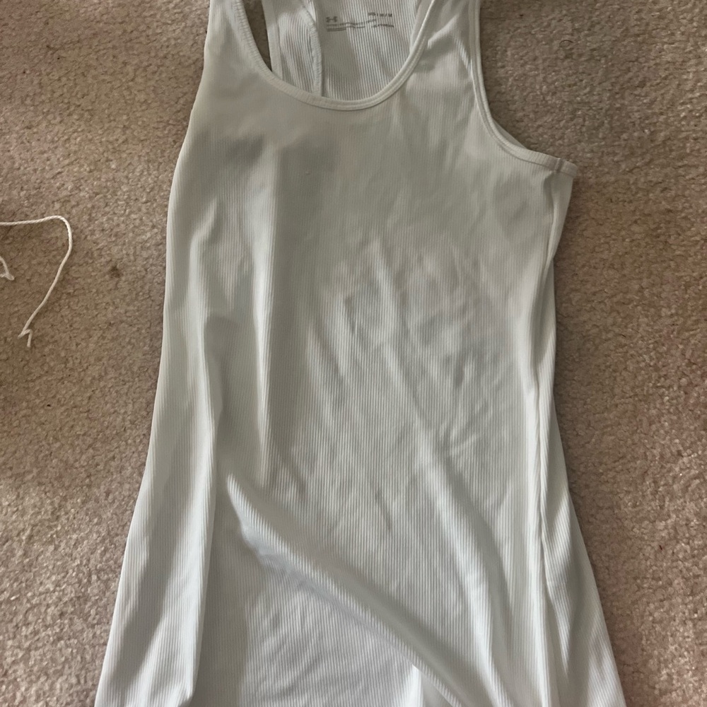 Under Armour White Tank Top
